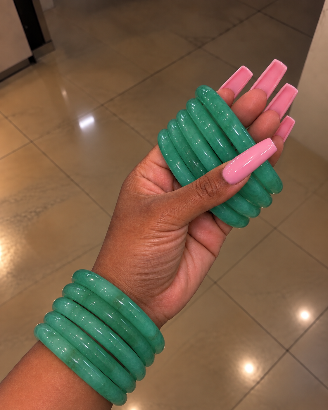 Emerald Jade Bracelet