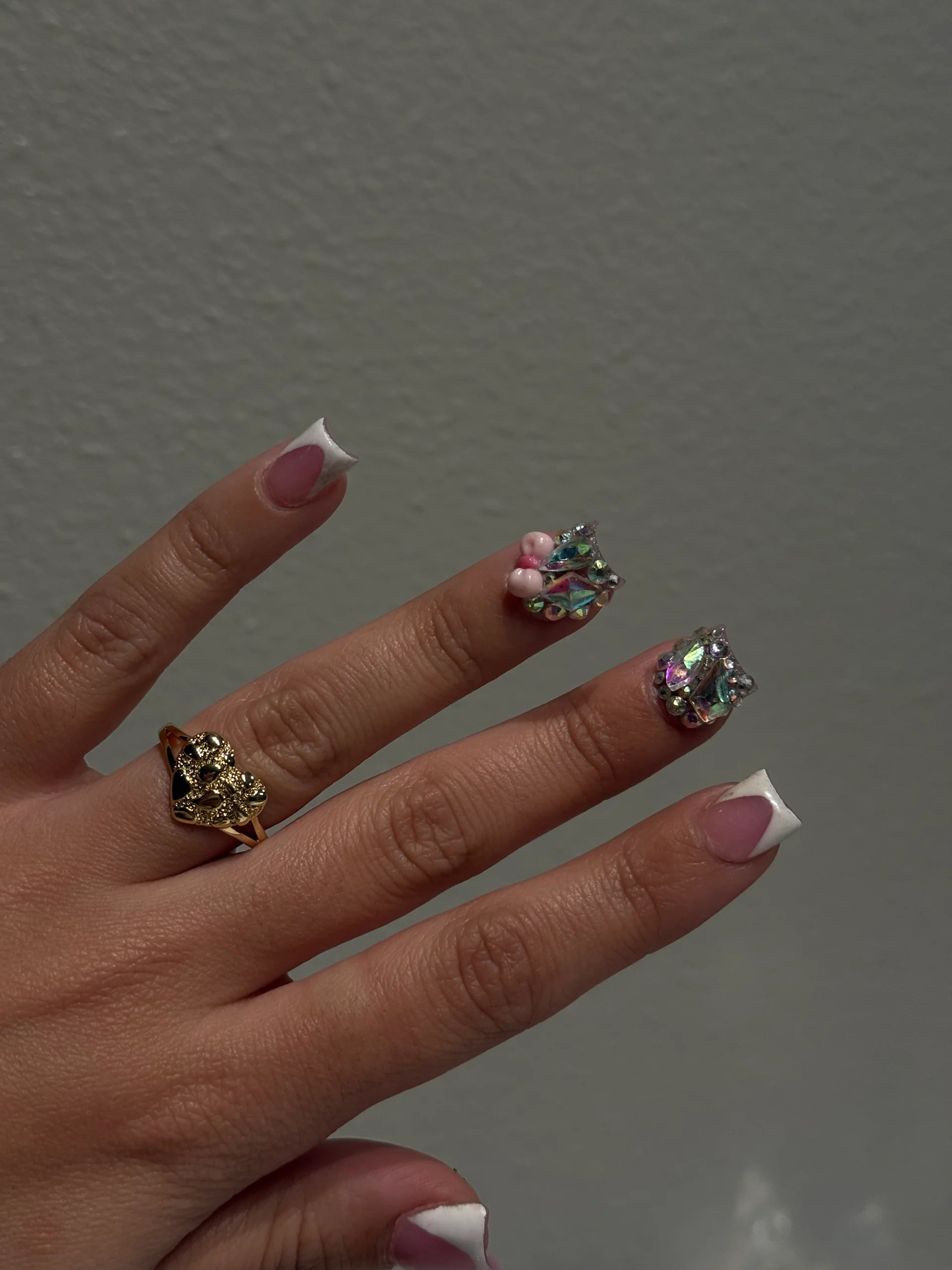 HEART NUGGET RING